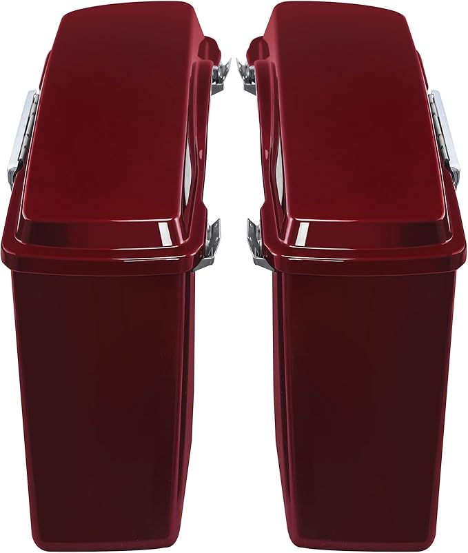 Green-L Red Hard Saddlebags Fit - Image 5