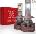 HIKARI WINGS H7 Fog light, 40000LM Pure White 6000K LED Bulbs, Plug & Play IP68 by HIKARI