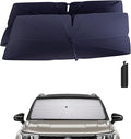Windshield Sun Shade Umbrella for 2022-2025 Volkswagen VW Taos Accessories: by HIMUMOY