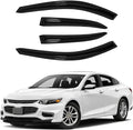 4pc Sun Rain Guards Window Visor Wind Deflector Compatible by GLDIFA