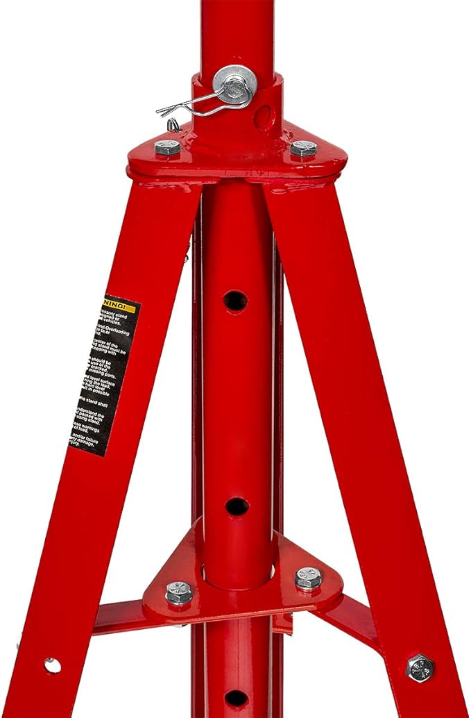 Stark USA Underhoist Tripod Stand 2 Ton Capacity High Lift Jack Stand Reach - Image 3