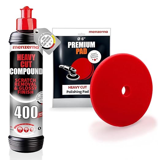 menzerna Deep Scratch and Swirl Remover Kit I Car polishing Set by menzerna