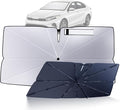 Windshield Sun Shade Umbrella for 2019-2025 Kia Forte Accessories: Custom Fit by HIMUMOY