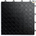Big Floors RaceDeck CircleTrac, Interlocking Non-Slip Garage Flooring Tile by BigFloors