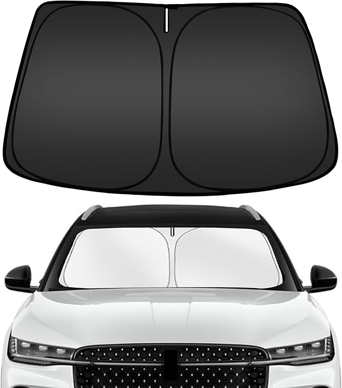 ARISMOTOR Windshield Sun Shade for Lincoln Nautilus 2024-2025, Custom Fit by ARISMOTOR