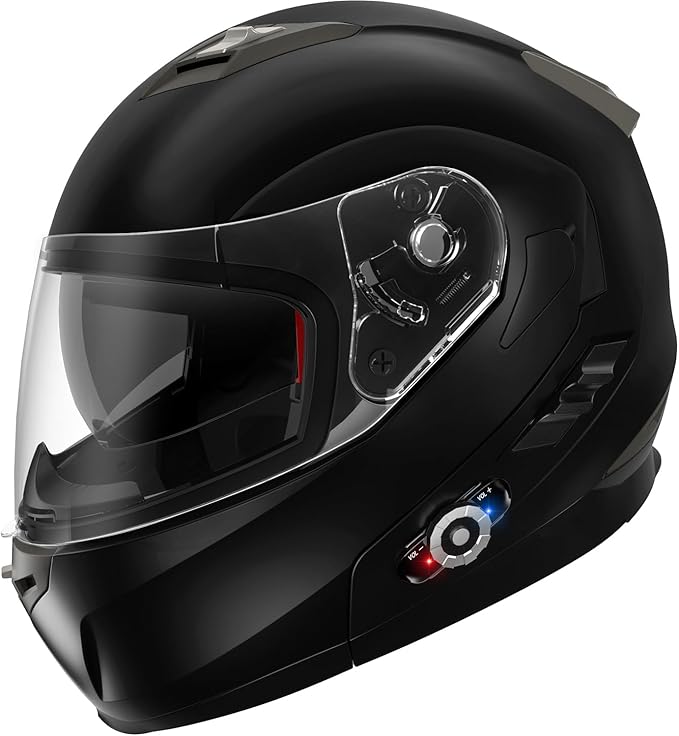 Motorcycle Helmet Bluetooth 5.0 Integrated New EPS FreedConn BM2-S Modular Flip by FreedConn