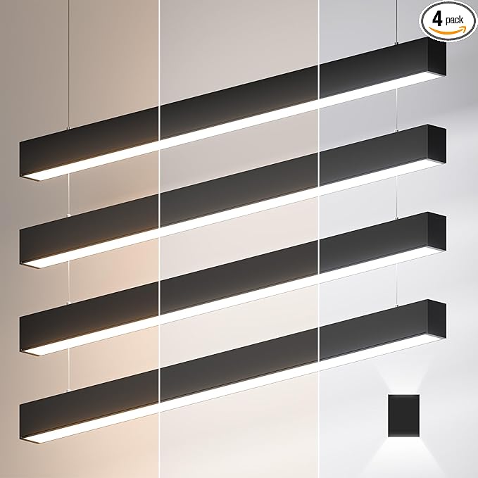 4FT LED Linear Lights 50/45/40/35/30W Up and Down Light, 3000/4000/5000K 4 Feet by WelcometoSLAcliteBrand