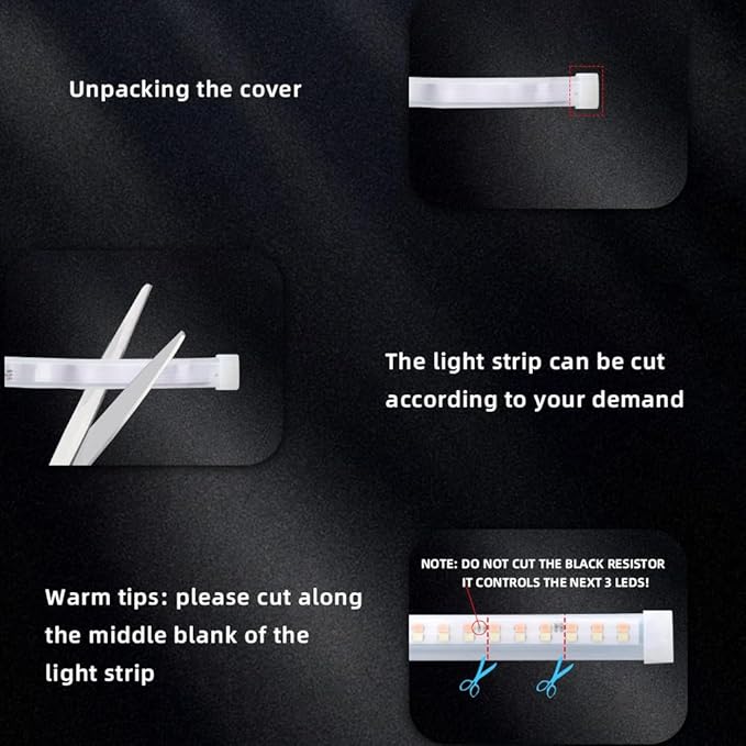 Upgrade Dynamic Flowing Car LED Trunk Light Strip, 79Inch Universal Flexible - Image 4
