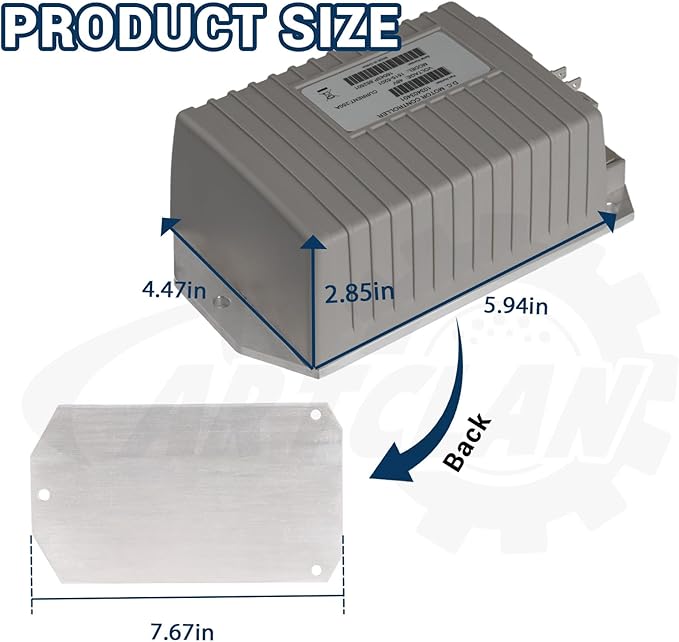 48V 250A Club Car DC Motor Controller, Golf Cart DC Motor Controller Speed - Image 6