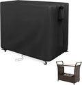 Kingling Outdoor Table Cover for Wicker Bar Cart, 44 Inch Waterproof Patio Bar by Kingling