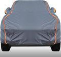 KEYOOG Universal Waterproof Heavy Weight Full Car Covers, Fit Pickup, All by KEYOOG