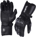 Harssidanzar Leather Motorcycle Gloves by Harssidanzar