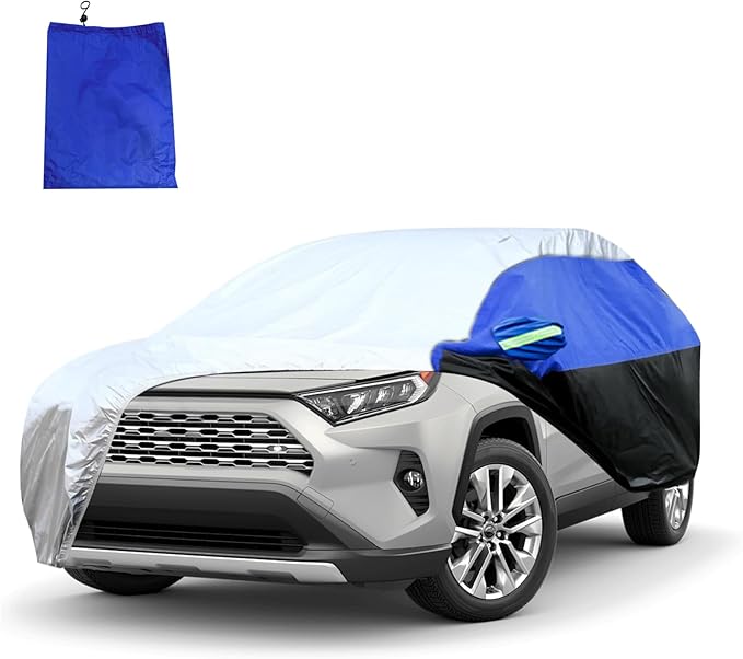 Car Cover for SUV Waterproof All Weather Snowproof UV Windproof Outdoor Full by CheYiBaoCover