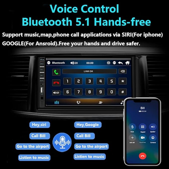 Naifay Car Stereo Double Din Radio - Image 3