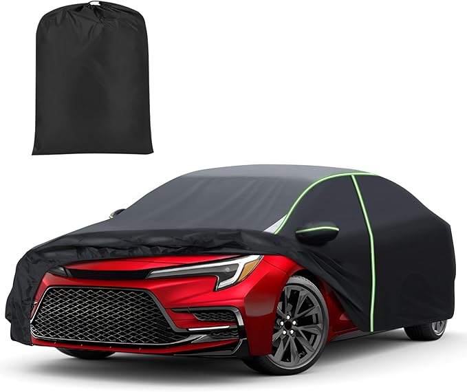 Mixsuper Liner Car Cover for Toyota Corolla 2000-2026, 7 Layers Waterproof Car by Mixsuper+Liner