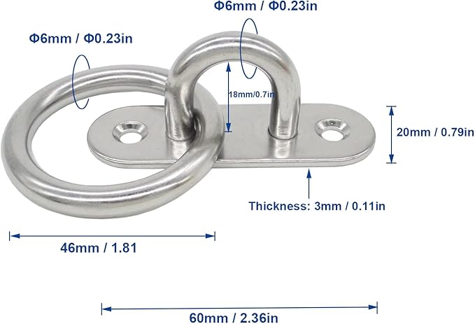 Stainless Steel Ceiling Hooks & Wall Hangers - Image 2