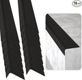 Rubber Bond Stair Edge Protector 36x2x1 inch Anti-Slip Stair Corner Trim Rubber by RUBBER+BOND
