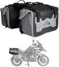 Motorcycle Saddle Bags Tail Bag, 30L Roll-top Waterproof Motor Detachable Side by TACXMOTORRAD