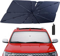 Windshield Sun Shade Umbrella for 2018-2025 Ford Expedition Accessories: Custom by HIMUMOY