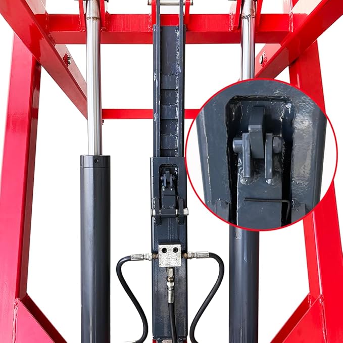 Portable Mid Rise Scissor Lift 6000LBS Lifting Capacity AK-X66 MAX. Lifting - Image 6