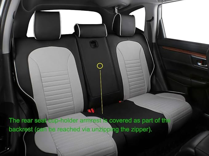 EKR Accord Seat Covers for Cars Honda Accord LX 2018 2019 2020 2021 2022 - Image 4