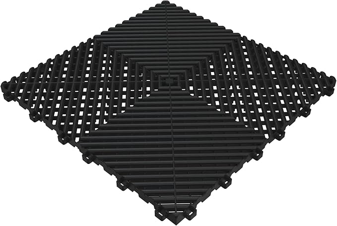 Multifunctional Interlocking Modular Garage Floor Tiles, Non-Slip Interlocking by Unknown
