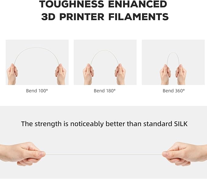 FLASHFORGE PLA Filament 1.75mm, 3D Printer Filament 1kg Spool, Dimensional - Image 4