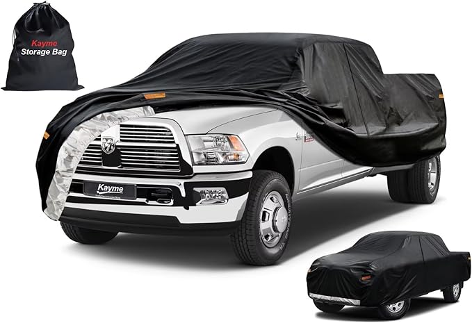 Kayme Truck Cover Custom Fit Dodge Ram 2500/3500 Regular Cab Long Bed. Full by kayme