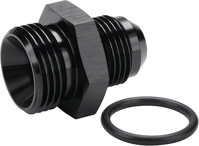 10AN Male Flare to 12AN ORB O-ring Boss Fuel Pump Rail Adapter Fitting Aluminum - Image 5