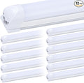 8FT LED Shop Light Fixture, Super Bright 100W 6000K Cold White 15000LM by FTUBET