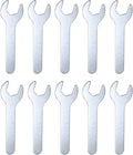 HARFINGTON 10pcs Small Wrench 21x126x2.8mm Metric U-Shaped Single Open Ended by HARFINGTON