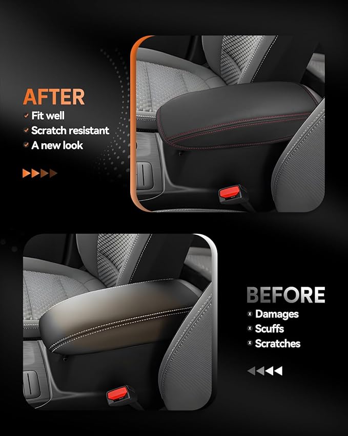 CDEFG for Ford Escape 2020-2025 Center Console Cover Armrest Box Cover for - Image 3