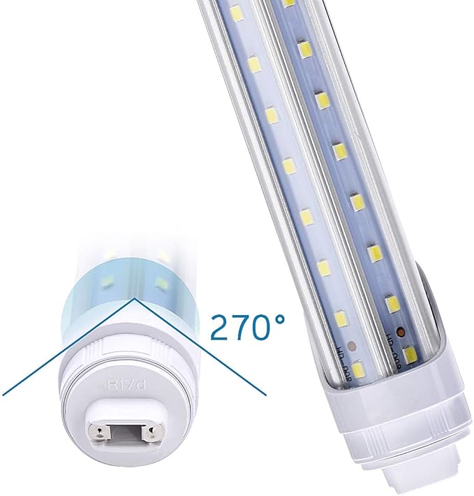 4 Pack, R17D/HO 8FT LED Bulbs - Image 4