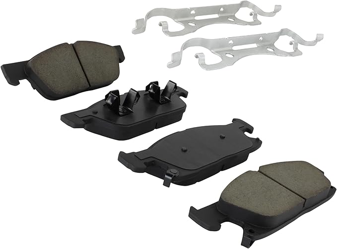 Premium Ceramic Front Brake Pads Compatible - Image 2