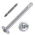 Wensilon #10×1-1/2”for Sheet Metal Self-Tapping Screws 410 Stainless Steel by Wensilon