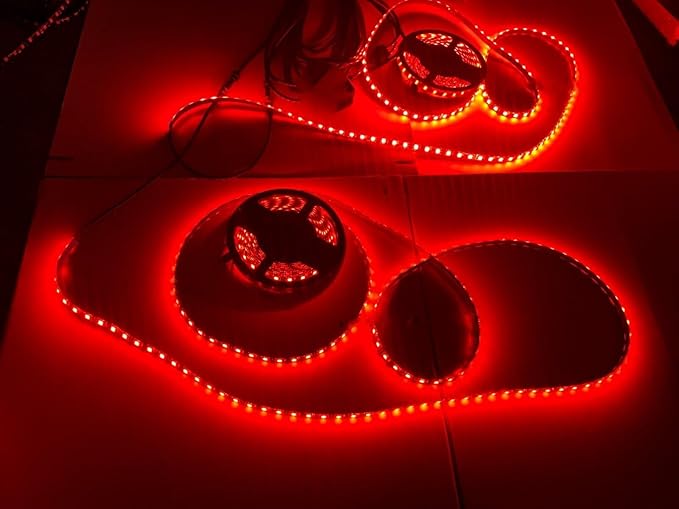 Black Out Full Tinted Smoked LEDs 4PCS 6.5FT 2Meters 78" RGB Dream Color - Image 7