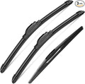 3 Wipers Set for Subaru Impreza 2008-2012, Windshield Wiper Blades Original by SCTIOANSNOemWiperBlades