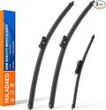 HULADAED® 25'' 22'' 15'' Windshield Wipers Replacement by HULADAED