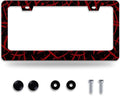 Blood Splattered License Plate Frame Funny Bloody Scar License Plate Frames by NEWCOCO