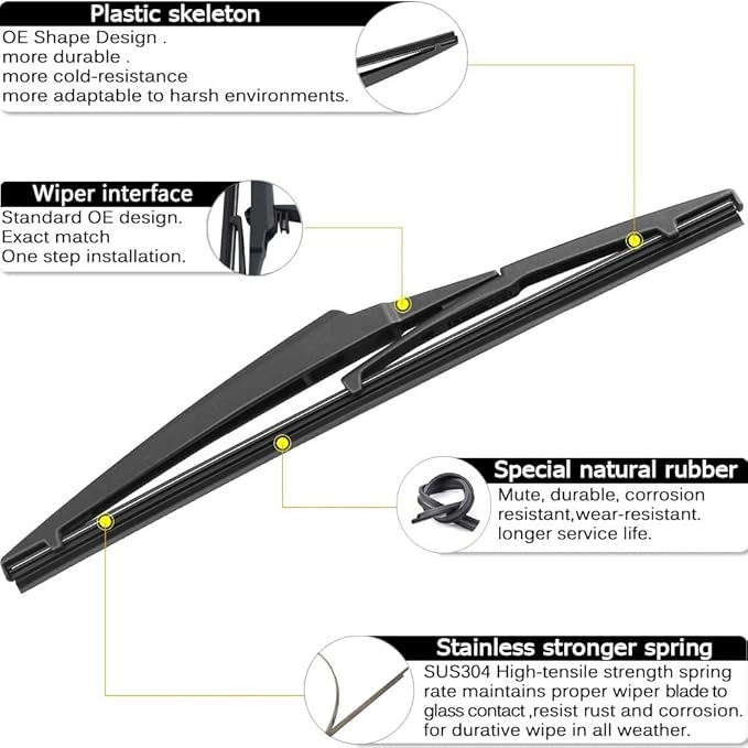 AUTOBOO 26"+16" Windshield Wipers - Image 2