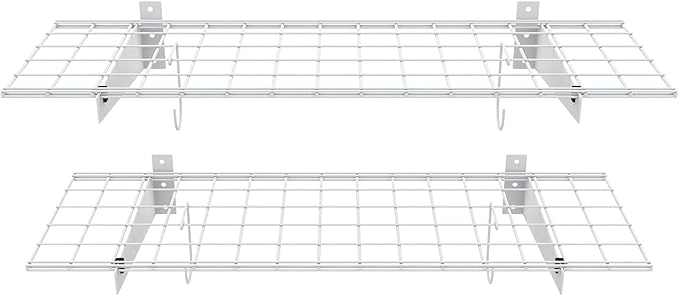 TORACK 2 Pack Garage Storage Wall Shelves - Image 9