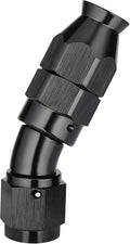 EVIL ENERGY 4AN 30 Degree PTFE One Piece Full Flow End Hose Fitting Aluminum by EVILENERGY