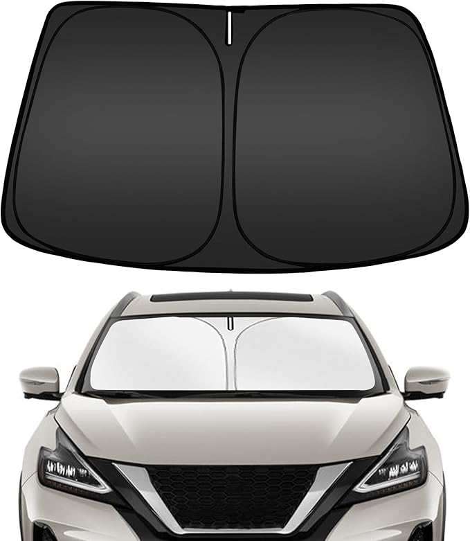ARISMOTOR Windshield Sun Shade for N-issan Murano 2015-2024, Custom Fit by ARISMOTOR