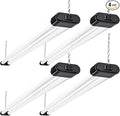 hykolity 4 Pack Linkable LED Shop Light, 4FT 44W, 5000K Daylight, Plug-in by hykolity