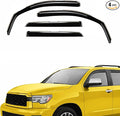 Extra Durable Window Deflectors in-Channel Window Visors Rain Guards Fit by AEROGUYSCustomfitrainguard