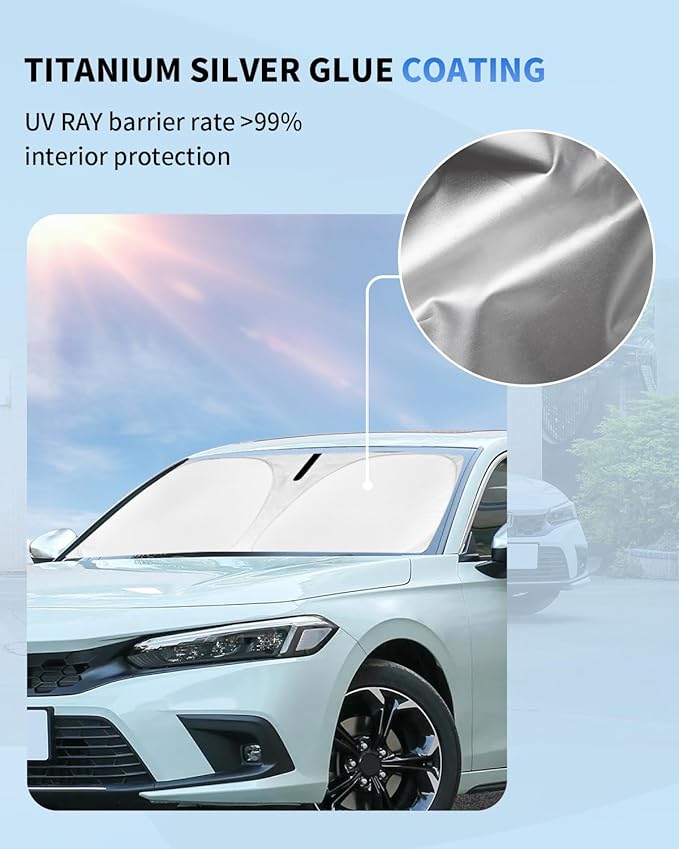for Mazda CX5 Foldable Windshield Sun Shade - Image 3