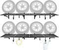 4 Pack 1, 5x4ft Heavy Duty Garage Wall Shelving, Garage Shelving Wall Mounted by Unknown