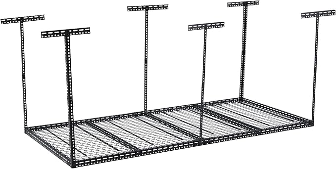 Overhead Garage Storage Rack, Heavy Duty Ceiling Storage Racks by EcoSummer