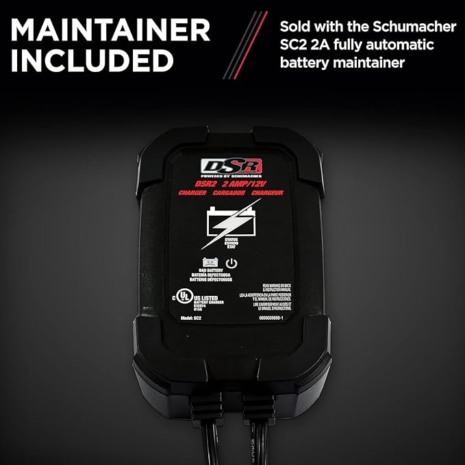 Schumacher Electric DSR ProSeries Car Battery Jump Starter, Maintainer & - Image 5