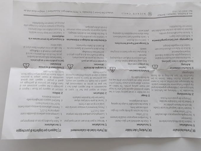 2X Parking Permit, Ticket and Note Holder - Image 10